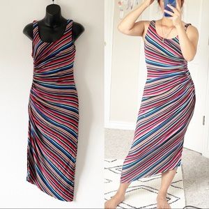 Anthropologie Bailey 44 Striped Luca Maxi Dress